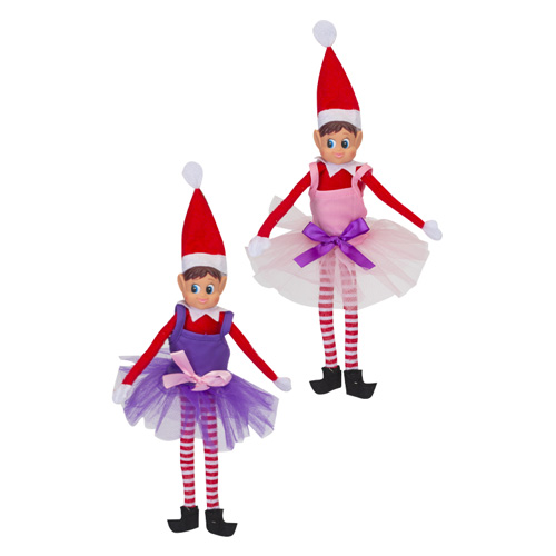 Assorted Naughty Christmas Elf Ballerina Dress Up Outfit