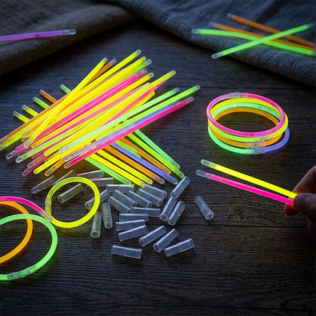 Neon Glow Sticks - Pack of 35