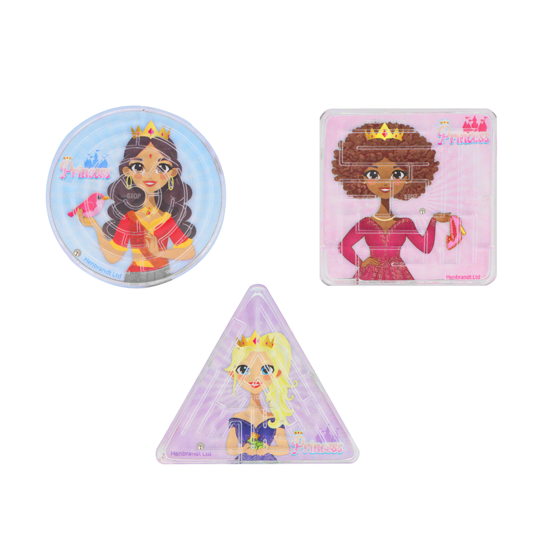 Assorted Princess Mini Puzzle Maze