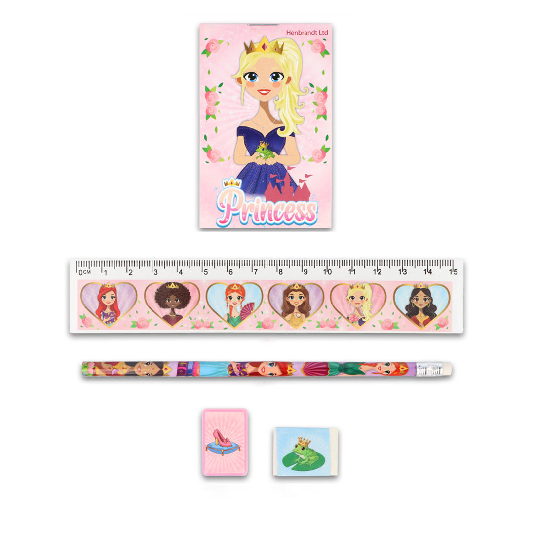 Assorted Princess Stationery Favour Set