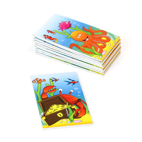 Assorted Sealife Mini Notebooks - Pack of 12 Product Image