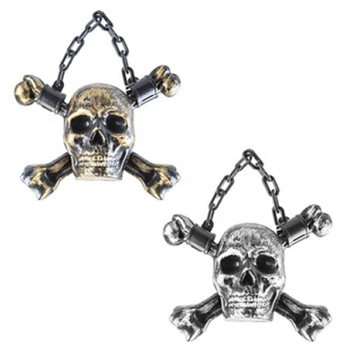 Assorted Skeleton Skull, Crossbones & Chains Halloween Decoration 21cm Product Image
