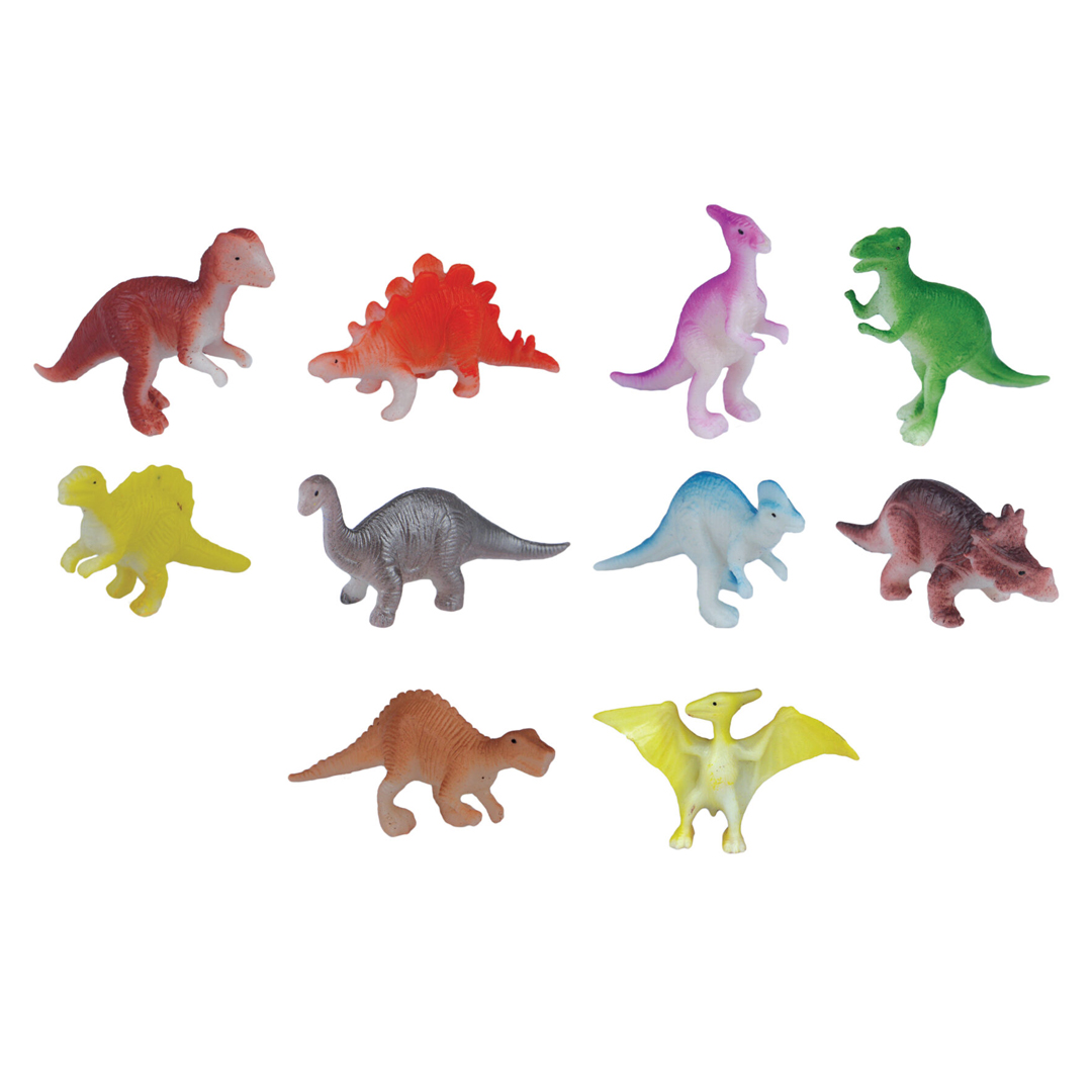Assorted Small Dinosaur Plastic Figurine Toy