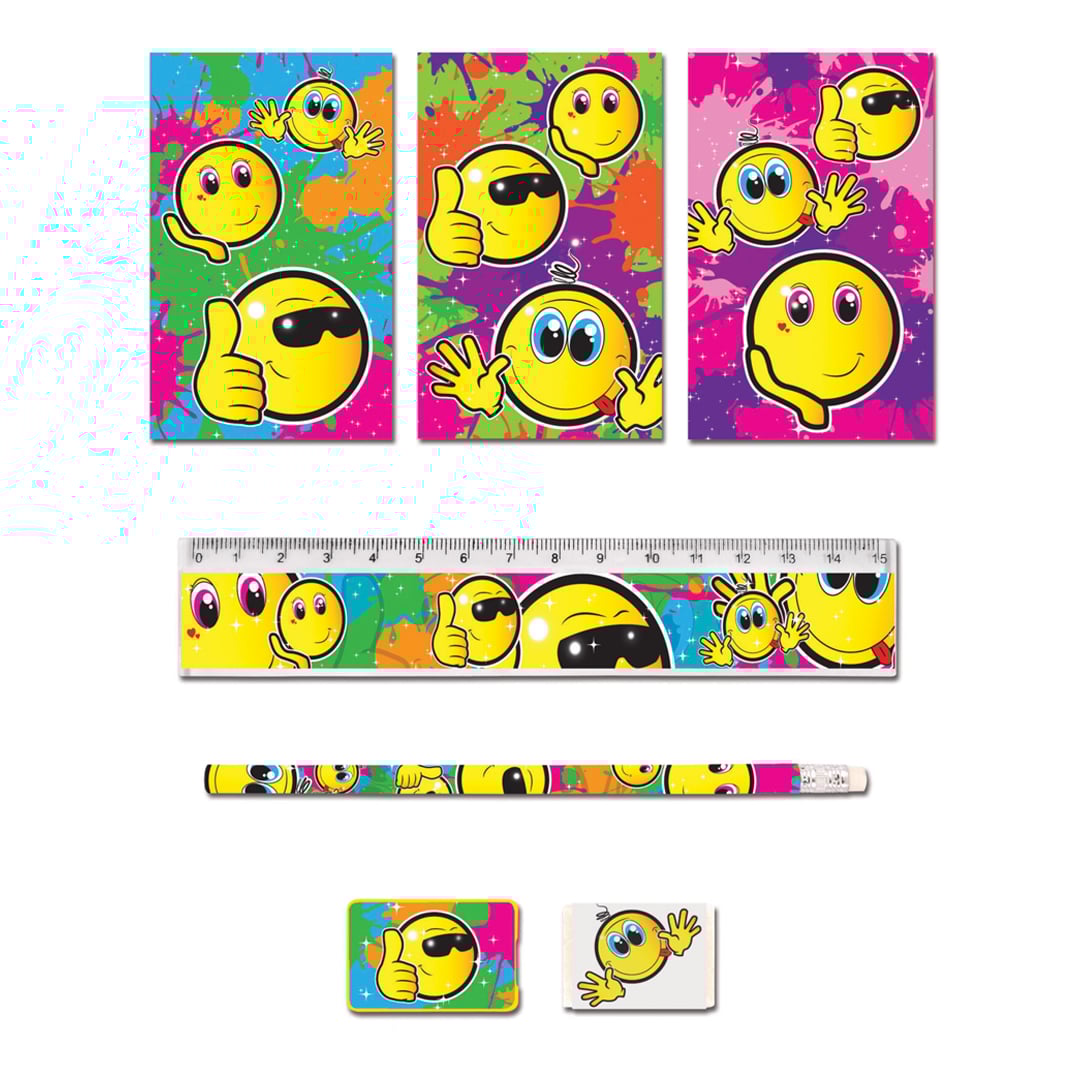 Assorted Smile Stationery Favour Set