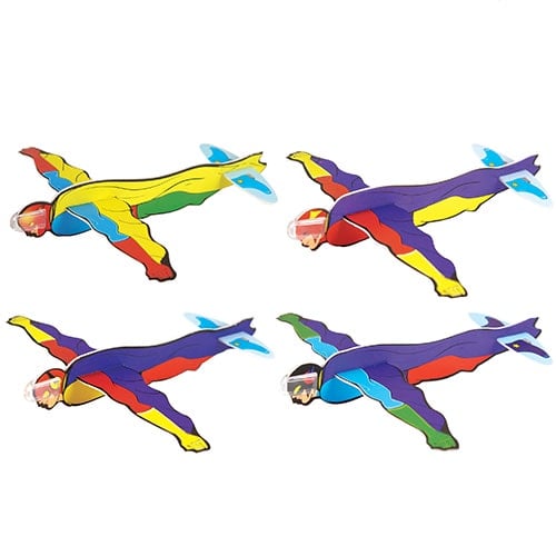 Assorted Superhero Gliders Toy 17cm Product Image