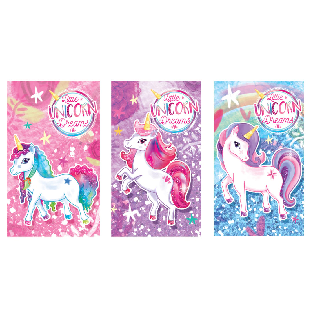 Assorted Unicorn Mini Notebook