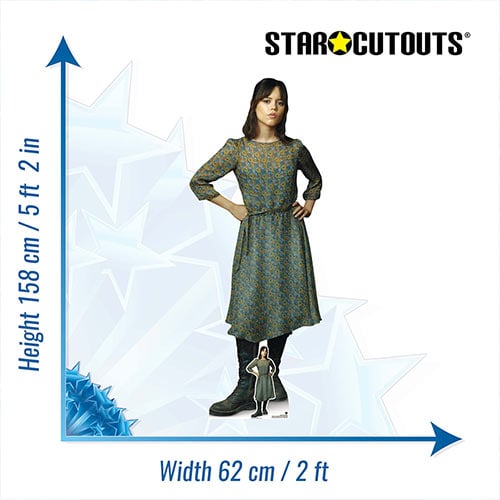 Astrid Deetz Beetlejuice Beetlejuice Jenna Ortega Lifesize Cardboard Cutout 158cm Product Gallery Image