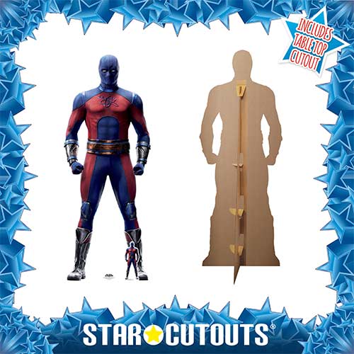 Atom Smasher Noah Centineo Black Adam Lifesize Cardboard Cutout 185cm Product Gallery Image
