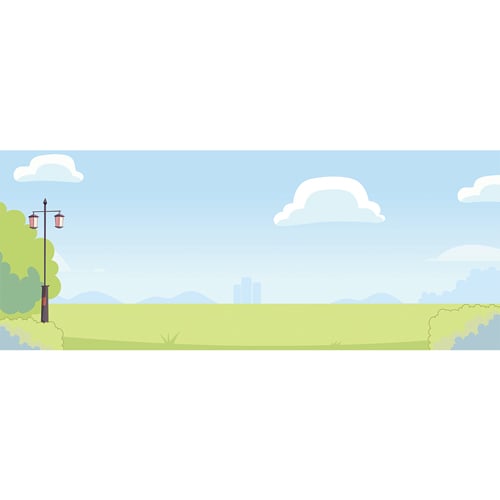 Aussie Blue Pup Street Light Small Personalised Banner 4ft x 2ft Product Gallery Image