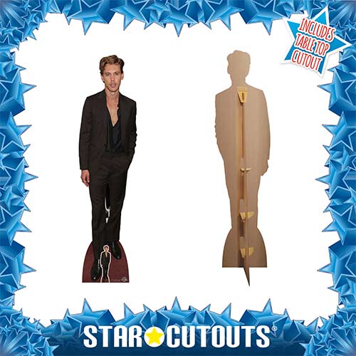 Austin Butler Black Suit Lifesize Cardboard Cutout 184cm Product Gallery Image