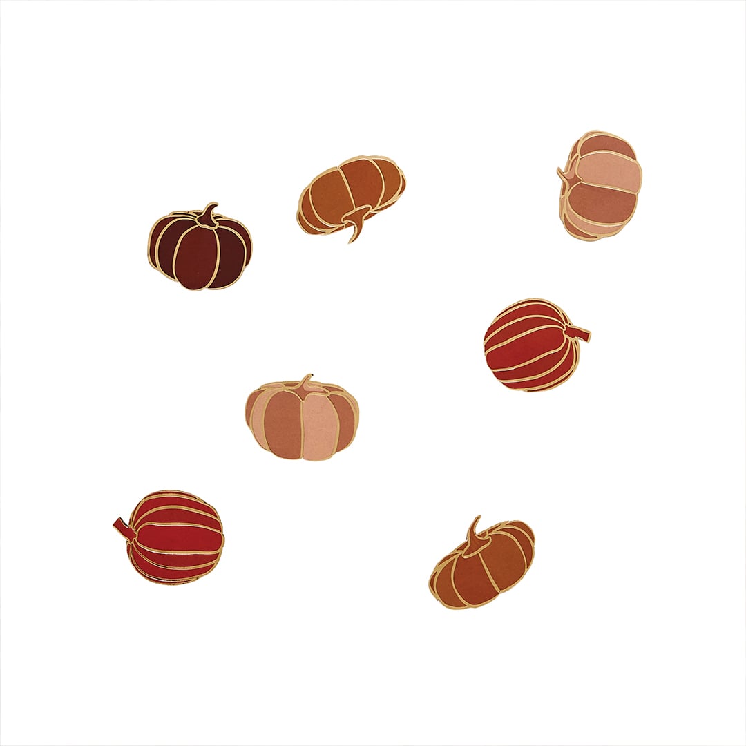 Autumnal Pumpkin Halloween Table Scatter Confetti 14g