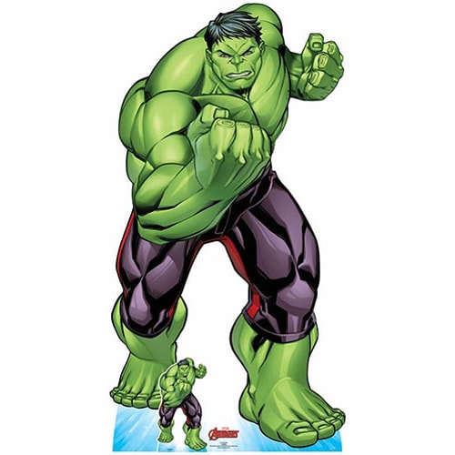 Avengers Comics Hulk Lifesize Cardboard Cutout 183cm | Partyrama