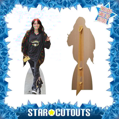 B Eilish Peace Lifesize Cardboard Cutout 162cm Product Gallery Image