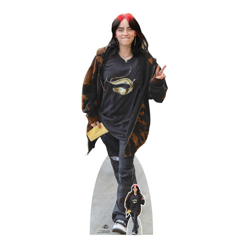 B Eilish Peace Lifesize Cardboard Cutout 162cm Product Gallery Image