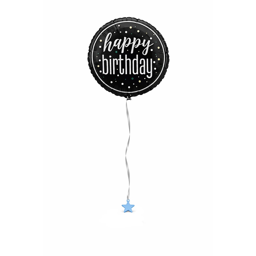 Light Blue Plastic Star Shaped Balloon Weight 8g Product Gallery Image