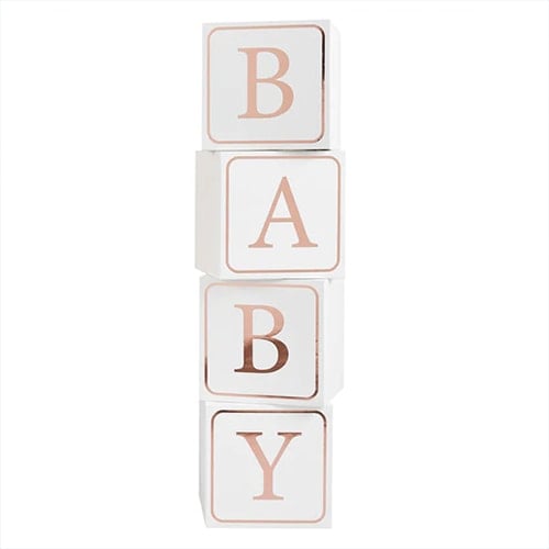 Baby Shower Giant Blocks Boxes  Product Gallery Image