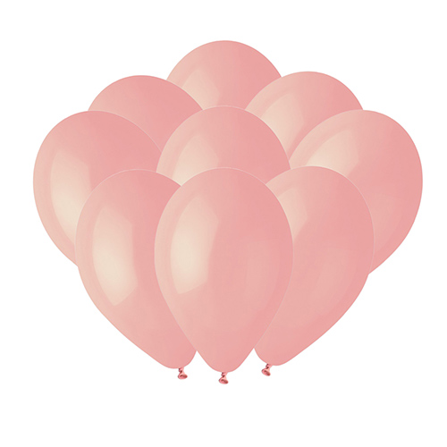 Baby Pink Latex Balloons 23cm / 9 in - Pack of 30 Product Image