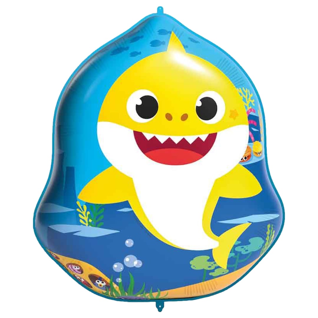 Baby Shark Shaped Foil Balloon 87.5cm / 34 in