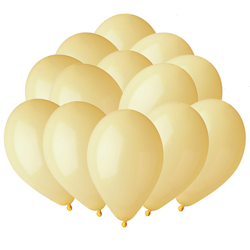 Baby Yellow Latex Balloons 23cm / 9 in - Pack of 50 Bundle Product Image