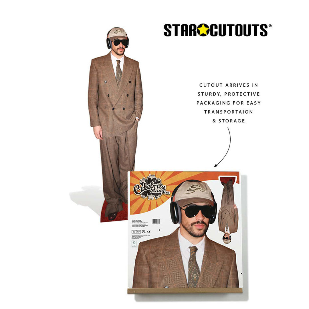 Bad Bunny Lifesize Cardboard Cutout 183cm Product Gallery Image