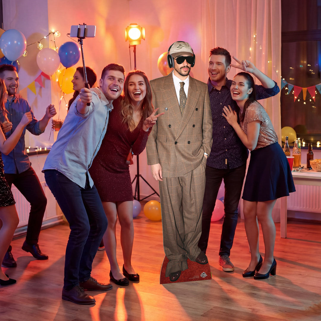 Bad Bunny Lifesize Cardboard Cutout 183cm Product Gallery Image