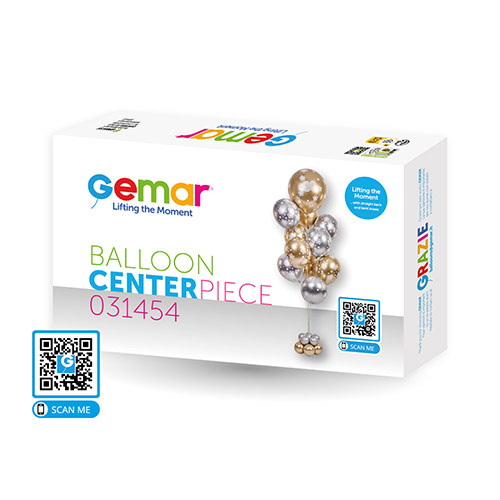 Balloon Centrepiece Display Stand 1.55m Product Gallery Image