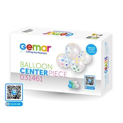 Balloon Centrepiece Display Stand 75cm Product Gallery Image