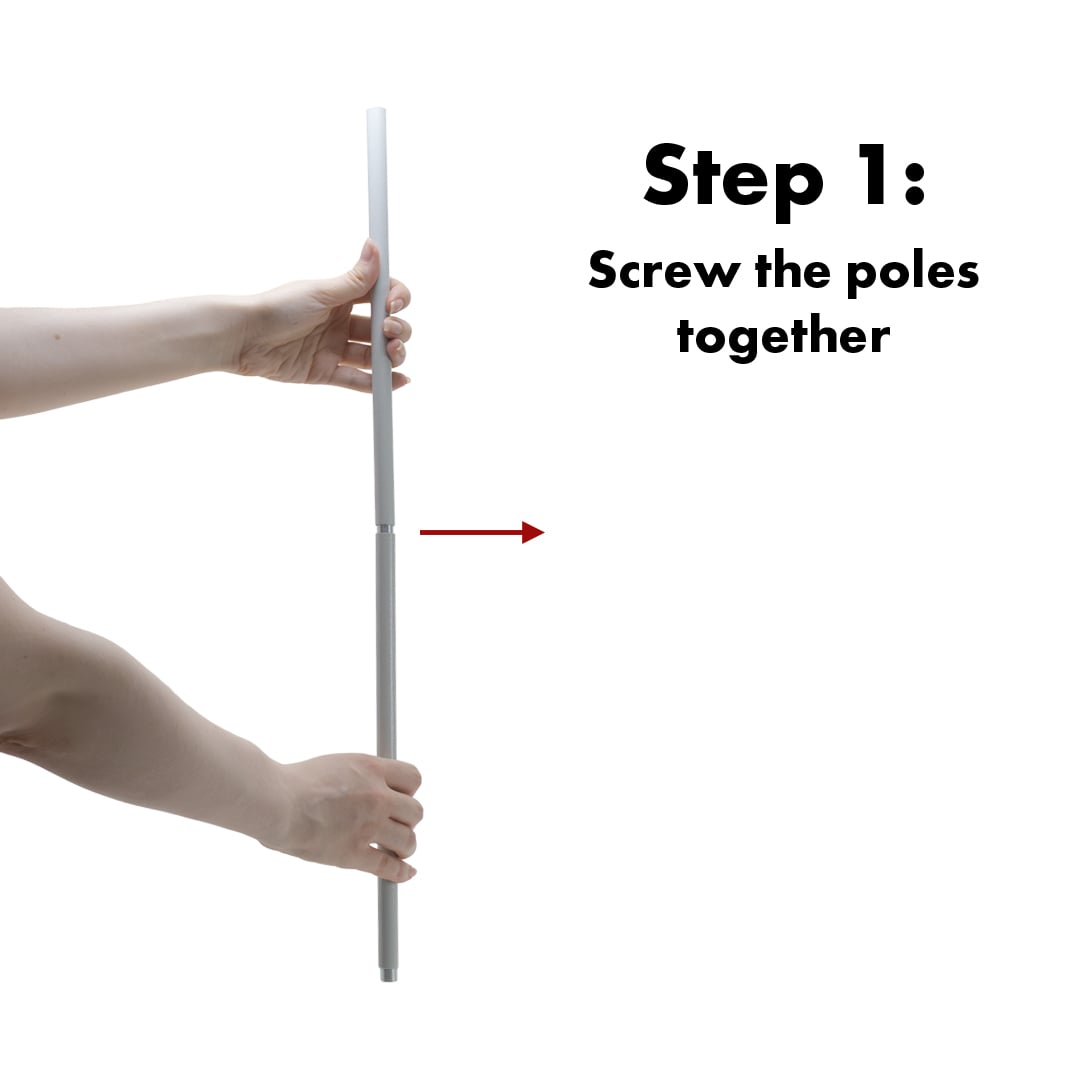 Balloon Column Metal Stand with Base 1.8 m View 5