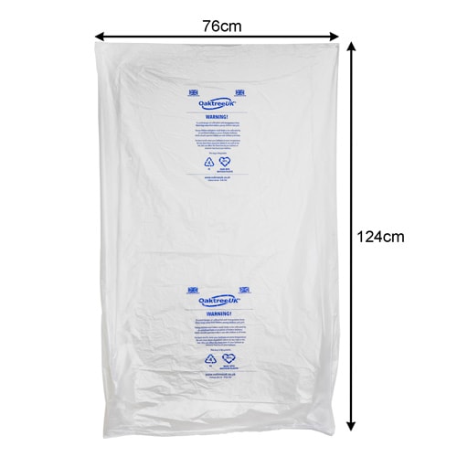 Oaktree Balloon Transportation Clear Plastic Bag Product Gallery Image
