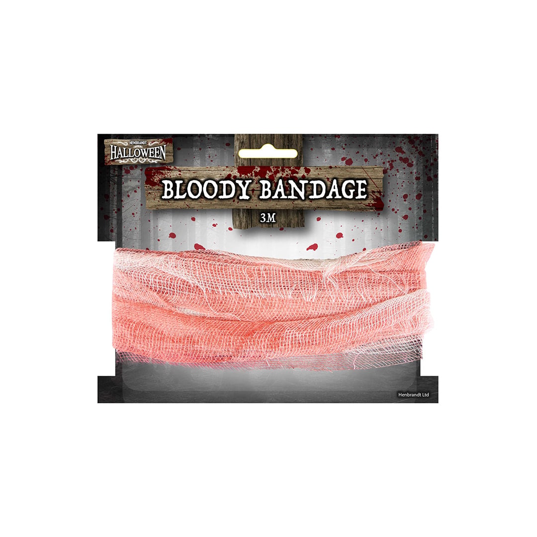 Bandage with Blood Halloween Fancy Dress Accessory 3m View 4