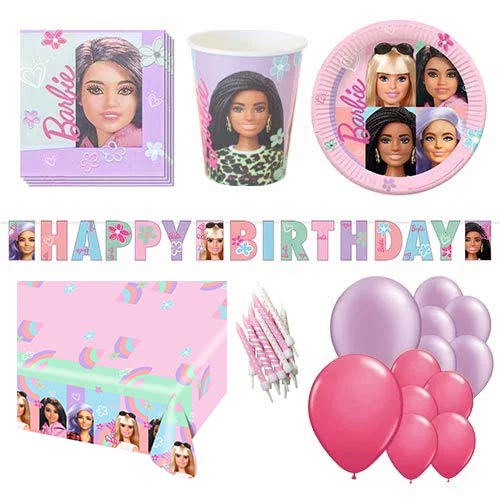 Barbie 16 Person Deluxe Party Pack | Partyrama