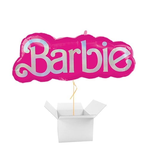 Barbie Malibu Foil Helium Giant Balloon - Inflated Balloon in a Box Product Gallery Image
