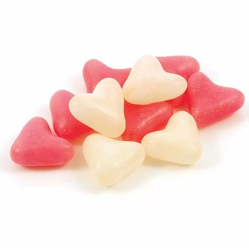 Barratt Jelly Love Hearts Valentines Vegan Sweets 100g