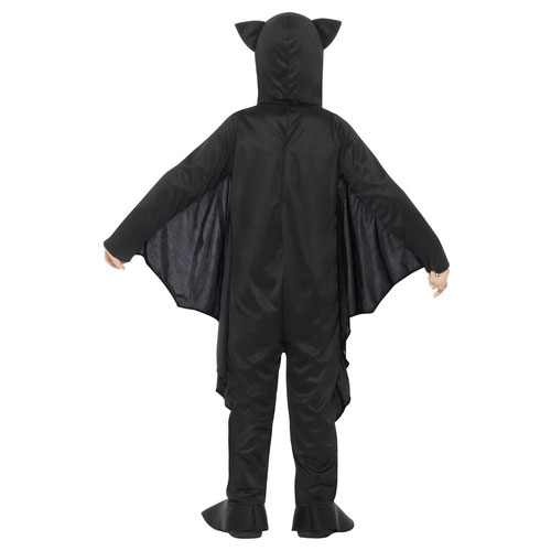 Bat Skeleton Fancy Dress Costume Kids Unisex Small - Age 4-6 Product Gallery Image
