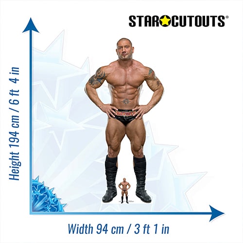 Batista WWE Lifesize Cardboard Cutout 194cm Product Gallery Image