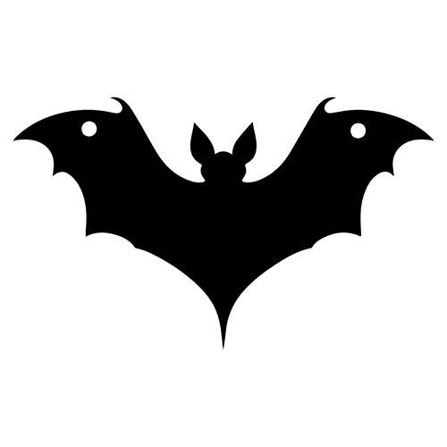 Bats Halloween Customisable Recyclable Card Party Bunting Product Gallery Image