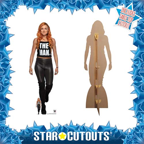 Becky Lynch The Man WWE Lifesize Cardboard Cutout 169cm Product Gallery Image