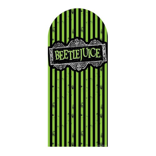 Beetlejuice 1988 Green Single Backdrop Cardboard Cutout 185cm Product Gallery Image