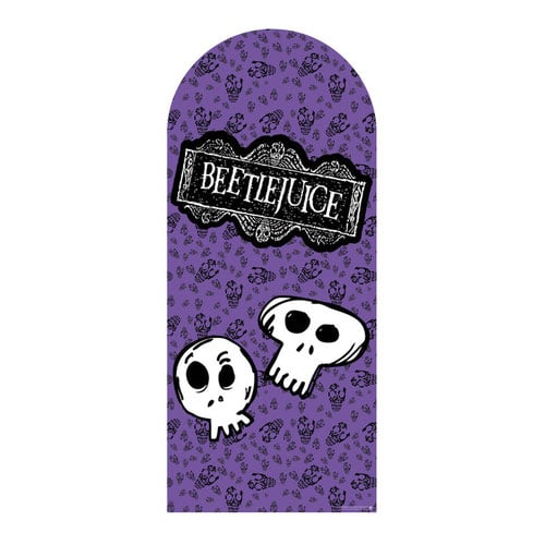 Beetlejuice 1988 Purple Single Backdrop Cardboard Cutout 185cm Product Gallery Image