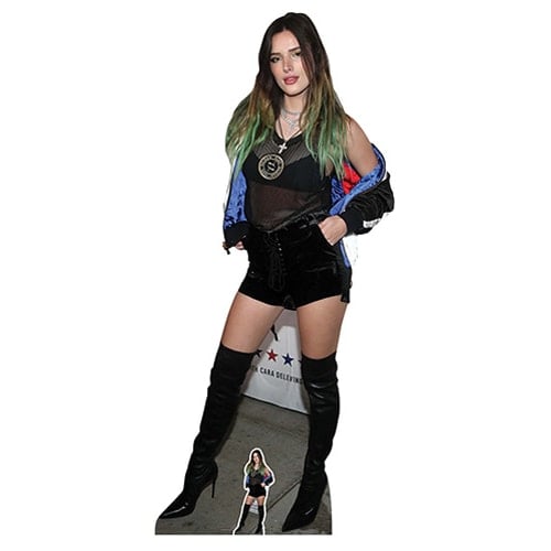 Bella Thorne Green Hair Lifesize Cardboard Cutout 172cm Product Gallery Image