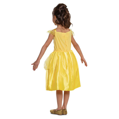 Belle Beauty and the Beast Disney Princess Basic Girls Fancy Dress Costume Kids Small - Age 4-6 Product Gallery Image