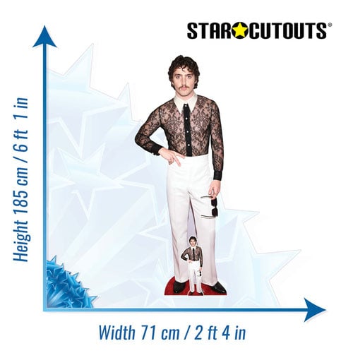 Benson Boone Lace Shirt Lifesize Cardboard Cutout 185cm Product Gallery Image