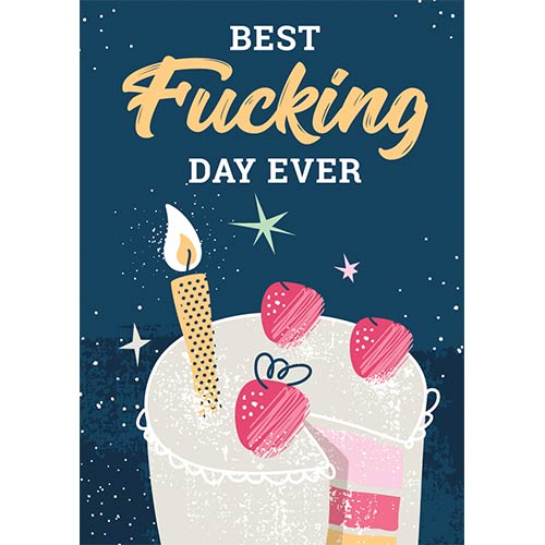 Best Fucking Day Ever Adult Poster PVC Party Sign Decoration Product Gallery Image