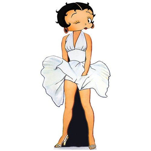 Betty Boop '7 Year Itch' Lifesize Cardboard Cutout - 166cm Product Gallery Image