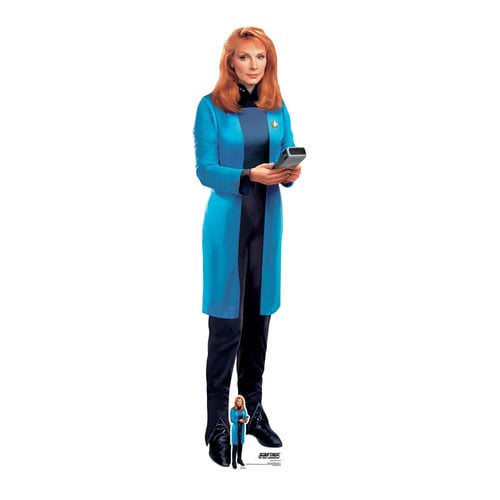 Beverly Crusher Star Trek Gates McFadden Lifesize Cardboard Cutout 174cm