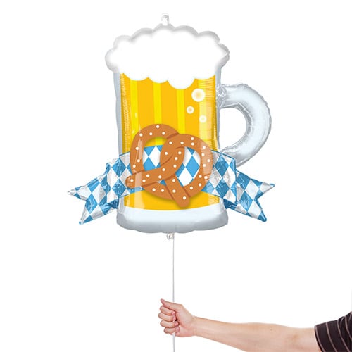Bierfest Mug Oktoberfest Giant Helium Foil Balloon 66cm / 26 in Product Gallery Image