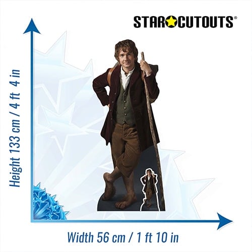 Bilbo Baggins Hobbits Movies Lifesize Cardboard Cutout 133cm Product Gallery Image