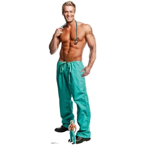 Billy Jeffrey Doctor Chippendales Lifesize Cardboard Cutout 177cm