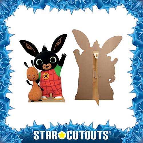 Bing and Flop Star Mini Cardboard Cutout 95cm Product Gallery Image