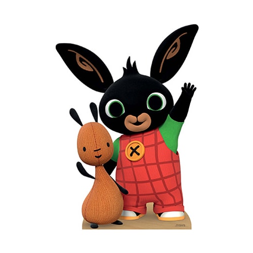 Bing and Flop Star Mini Cardboard Cutout 95cm Product Gallery Image
